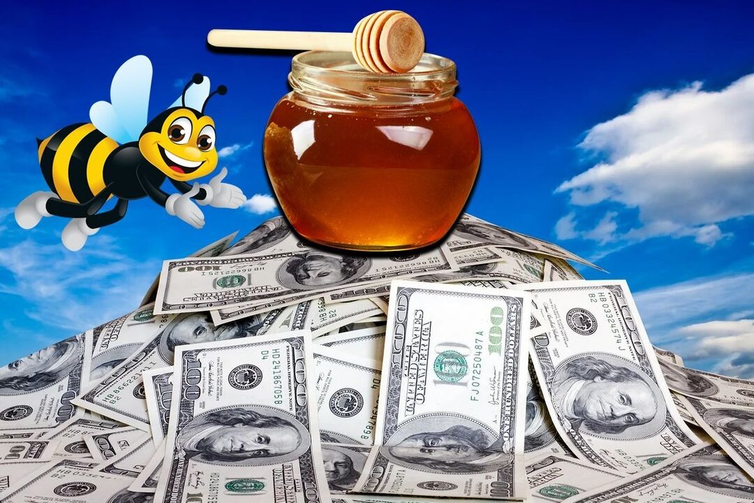 medový účet na prilákanie peňazí