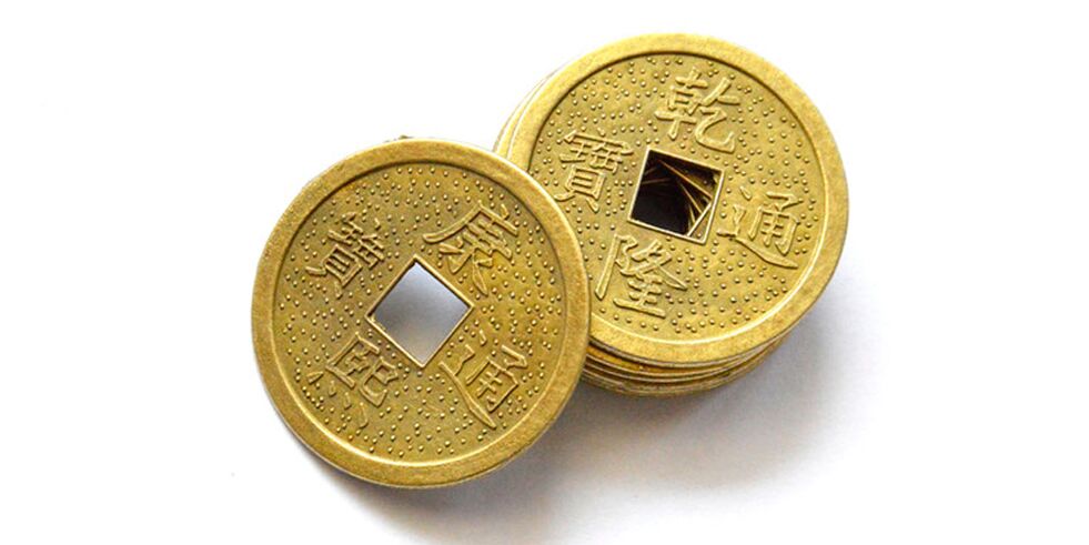 Čínske mince ako amulet šťastia